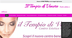 Desktop Screenshot of centroiltempiodivenere.com